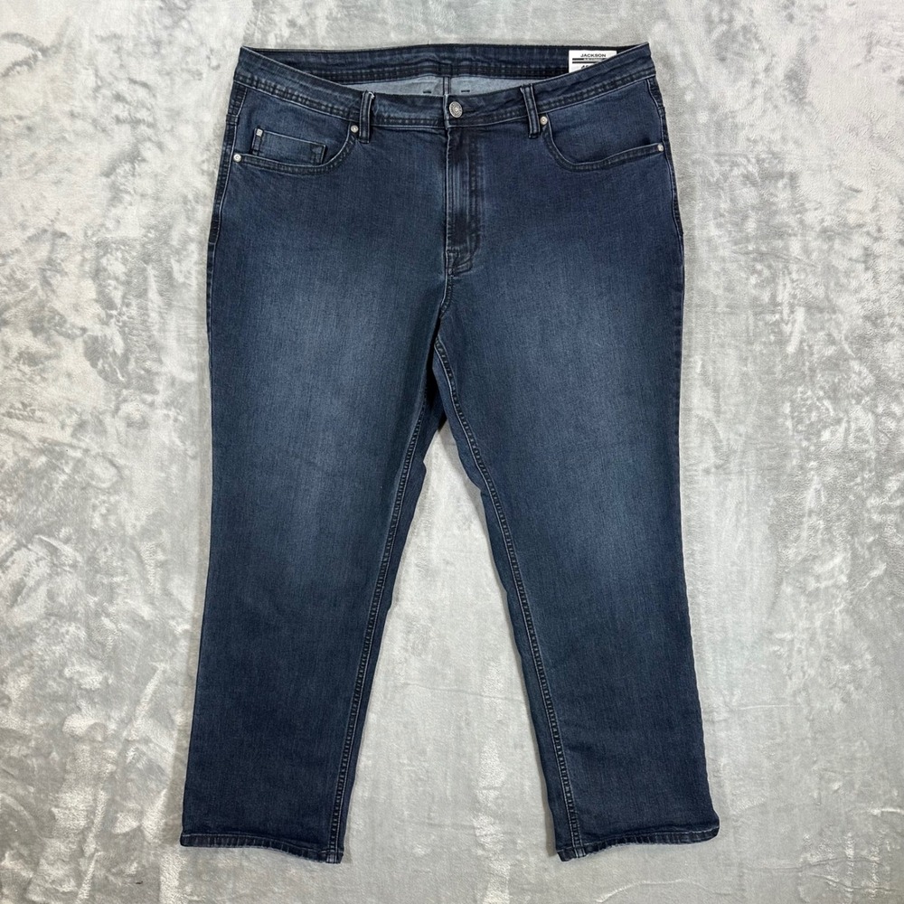Buffalo David Bitton Jackson Slim Straight Jeans Men's‎ 40x29 Dark Blue Denim